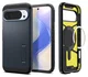 Spigen Tough Armor Google Pixel 10 Pro XL Hoesje MagSafe Back Cover Metal Slate