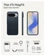 Spigen Thin Fit MagFit Google Pixel 10 Pro XL Hoesje MagSafe Metal Slate afbeelding 4