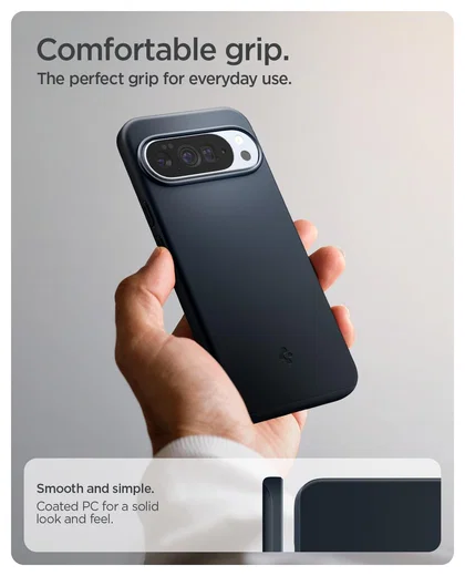 Spigen Thin Fit MagFit Google Pixel 10 Pro XL Hoesje MagSafe Metal Slate afbeelding 5