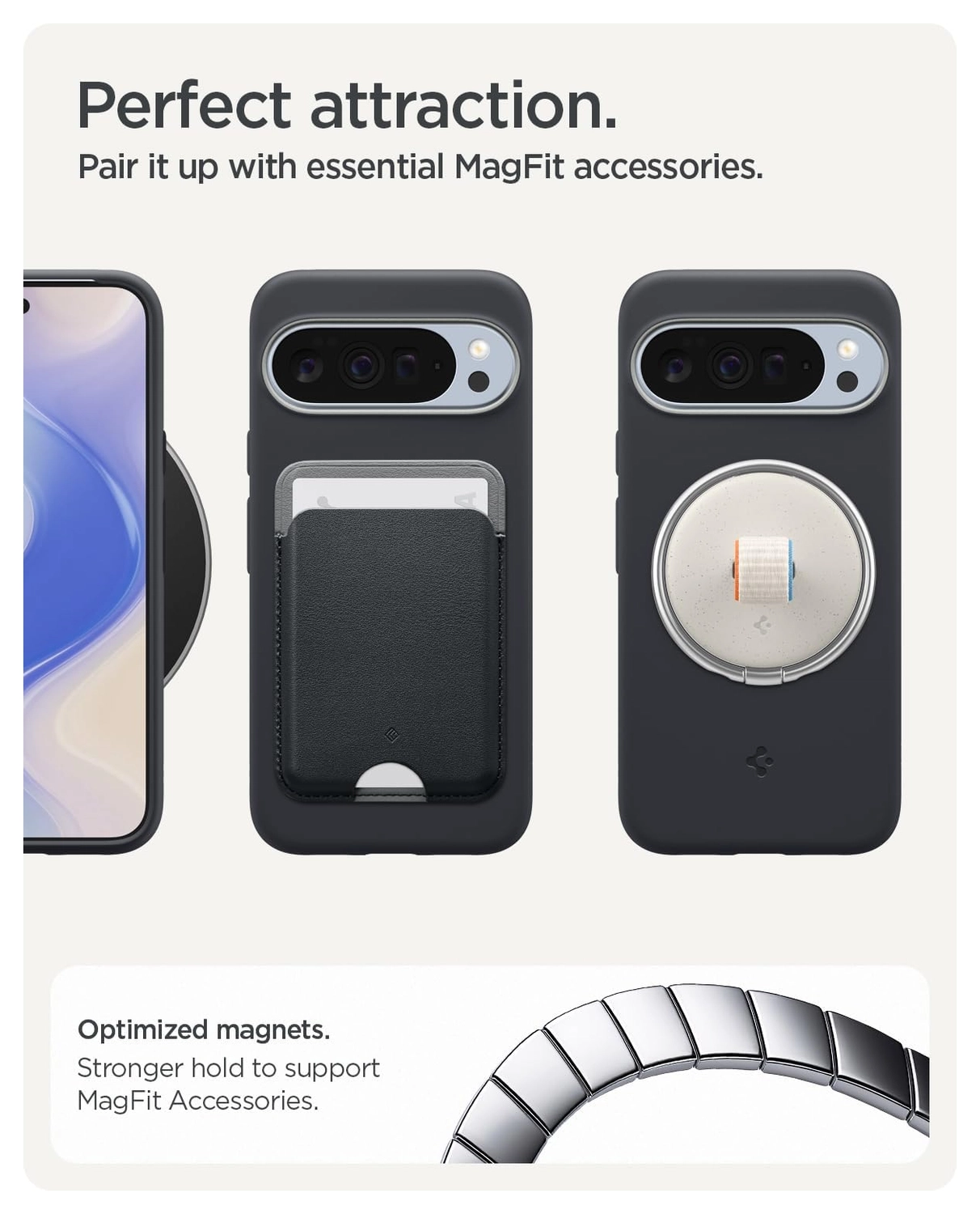 Spigen Nano Pop MagFit Google Pixel 10 Pro XL Hoesje MagSafe Back Cover Zwart afbeelding 5