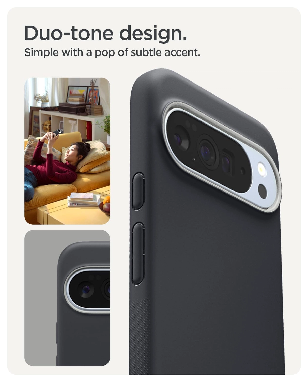 Spigen Nano Pop MagFit Google Pixel 10 Pro XL Hoesje MagSafe Back Cover Zwart afbeelding 8