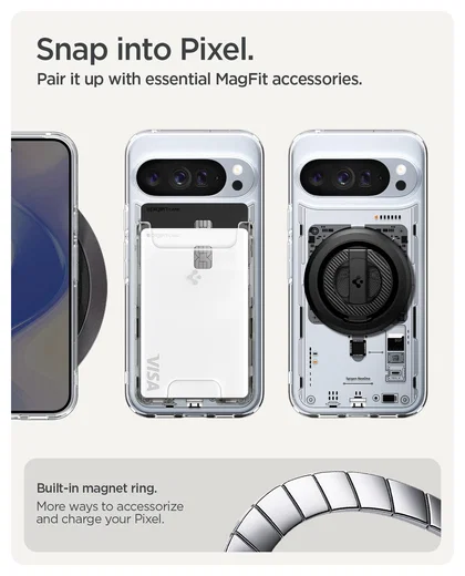 Spigen Ultra Hybrid MagFit Google Pixel 10 Pro XL Hoesje MagSafe Neo One afbeelding 4