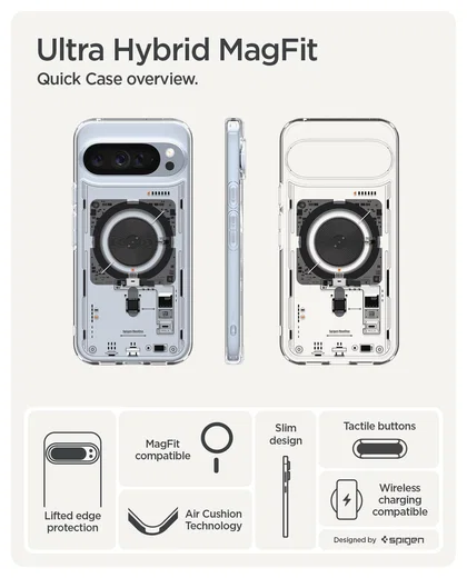 Spigen Ultra Hybrid MagFit Google Pixel 10 Pro XL Hoesje MagSafe Neo One afbeelding 5