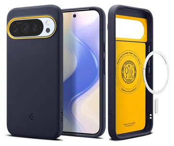 Spigen Nano Pop MagFit Google Pixel 10 Pro XL Hoesje MagSafe Back Cover Blauw