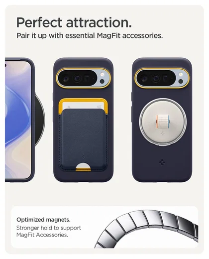 Spigen Nano Pop MagFit Google Pixel 10 Pro XL Hoesje MagSafe Back Cover Blauw afbeelding 7