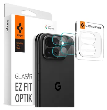 Spigen EZ Fit Google Pixel 10 Pro Fold Camera Lens Protector Clear (2-Pack)