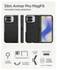 Spigen Slim Armor Pro Google Pixel 10 Pro Fold Hoesje MagSafe Back Cover Zwart afbeelding 3