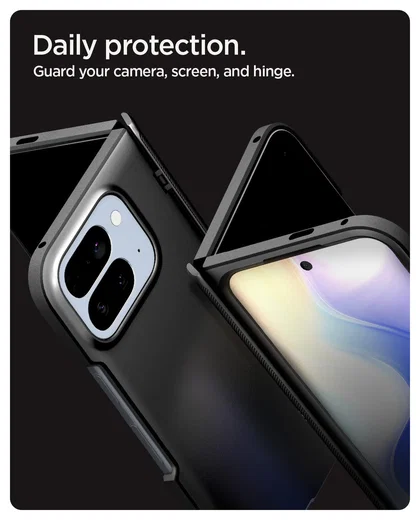 Spigen Slim Armor Pro Google Pixel 10 Pro Fold Hoesje MagSafe Back Cover Zwart afbeelding 8