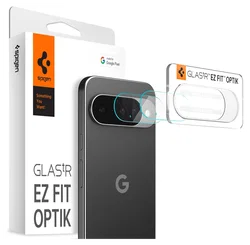 Spigen EZ Fit Optik Pro Google Pixel 10 Camera Lens Protector Clear (2-Pack) afbeelding