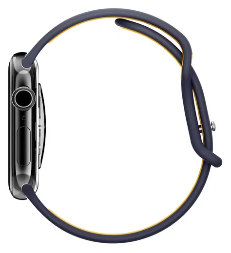 Spigen Nano Pop - Apple Watch 1-10/SE - 42/41/40/38MM Bandje - Blauw Geel afbeelding 10