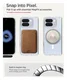 Spigen Ultra Hybrid MagFit Google Pixel 10 Pro Fold Hoesje MagSafe Clear Wit afbeelding 8