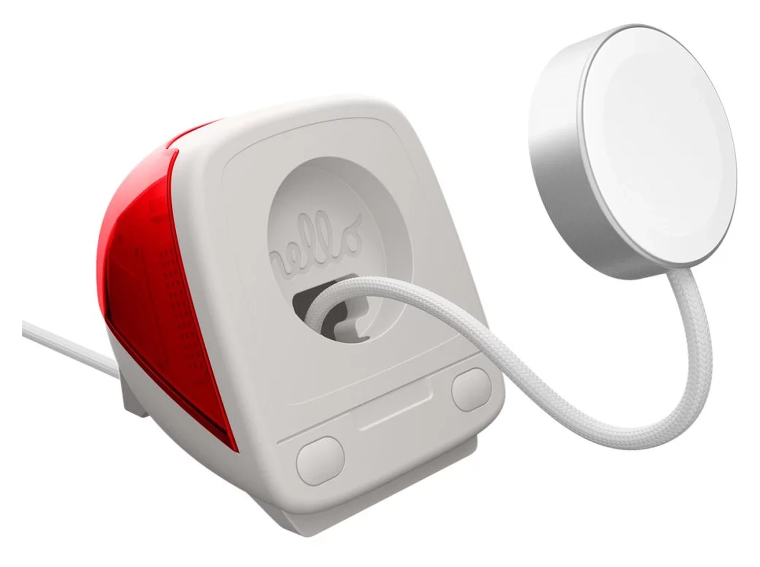 Spigen Classic C1 Smartwatch Houder voor Apple Watch Oplader Rood afbeelding 9