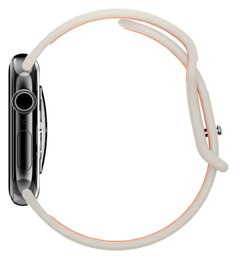 Spigen Nano Pop - Apple Watch 1-10/SE - 42/41/40/38MM Bandje - Oranje Beige afbeelding 10