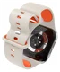 Spigen Nano Pop - Apple Watch 1-10/SE - 42/41/40/38MM Bandje - Oranje Beige afbeelding 12