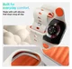 Spigen Nano Pop - Apple Watch 1-10/SE - 42/41/40/38MM Bandje - Oranje Beige afbeelding 3