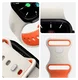 Spigen Nano Pop - Apple Watch 1-10/SE - 42/41/40/38MM Bandje - Oranje Beige afbeelding 6
