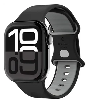 Spigen Nano Pop - Apple Watch 1-10/SE - 42/41/40/38MM Bandje - Zwart