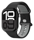 Spigen Nano Pop - Apple Watch 1-10/SE - 42/41/40/38MM Bandje - Zwart