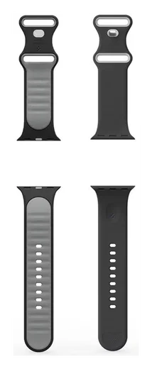 Spigen Nano Pop - Apple Watch 1-10/SE - 42/41/40/38MM Bandje - Zwart afbeelding 10