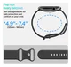 Spigen Nano Pop - Apple Watch 1-10/SE - 42/41/40/38MM Bandje - Zwart afbeelding 5