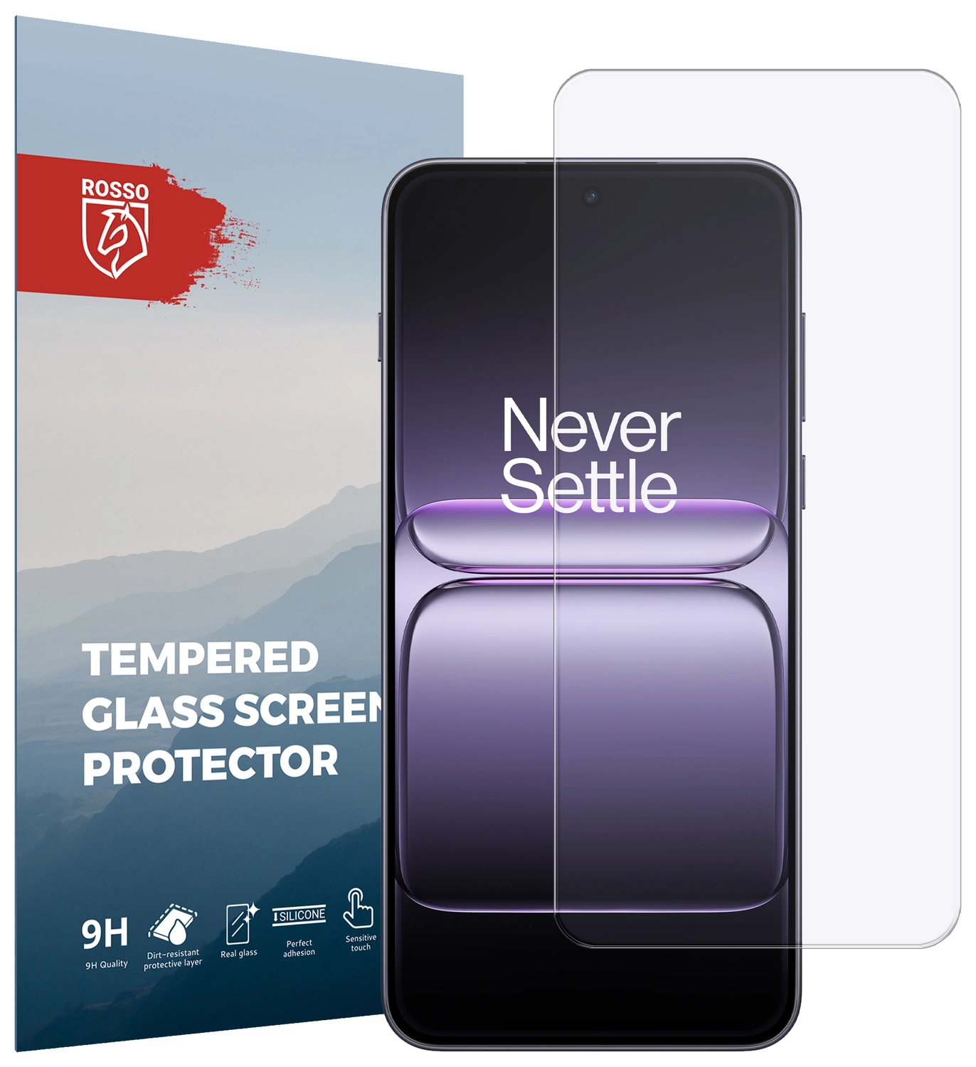 Rosso OnePlus Nord 5 9H Tempered Glass Screen Protector afbeelding 1