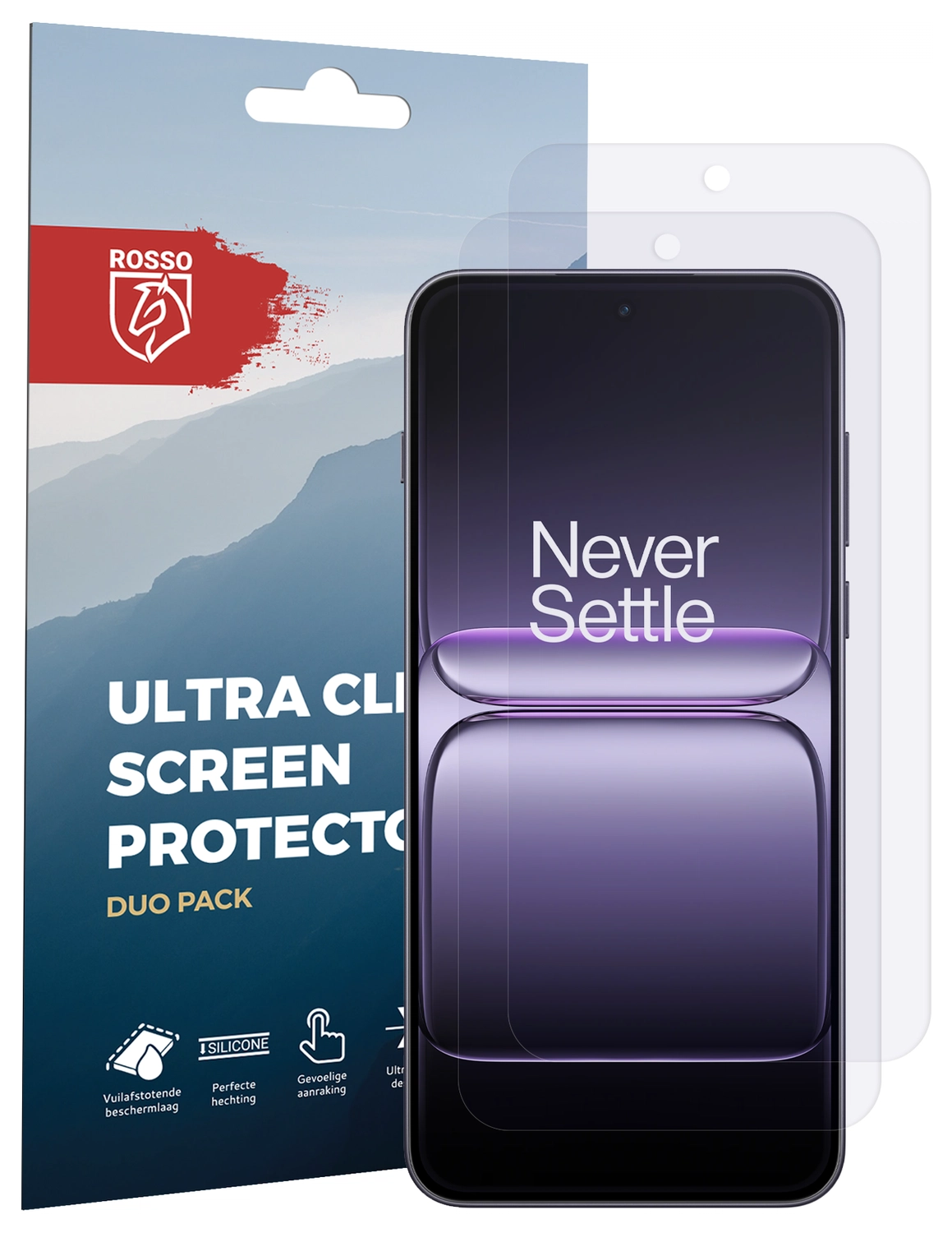 Rosso Xiaomi Poco F7 Screen Protector Case Friendly Folie Duo Pack afbeelding 6