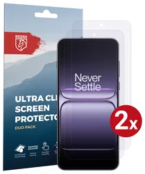 Rosso OnePlus Nord 5 Screen Protector Case Friendly Folie Duo Pack afbeelding