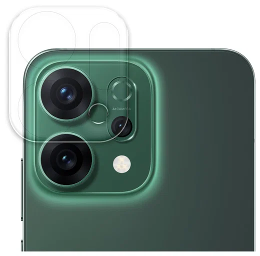 Rosso Oppo Reno 14 Pro Camera Lens Protector Transparant afbeelding 1