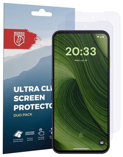 Rosso Fairphone 6 Screen Protector Case Friendly Folie Duo Pack afbeelding 8