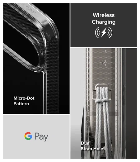 Ringke Fusion Google Pixel 10 / 10 Pro Hoesje Back Cover Transparant afbeelding 9