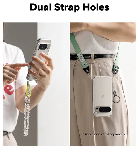 Ringke Fusion Google Pixel 10 / 10 Pro Hoesje Back Cover Transparant afbeelding 8