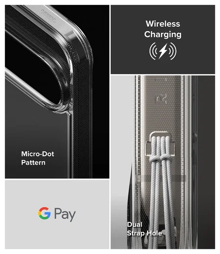 Ringke Fusion Google Pixel 10 / 10 Pro Hoesje Back Cover Matte Transparant afbeelding 11