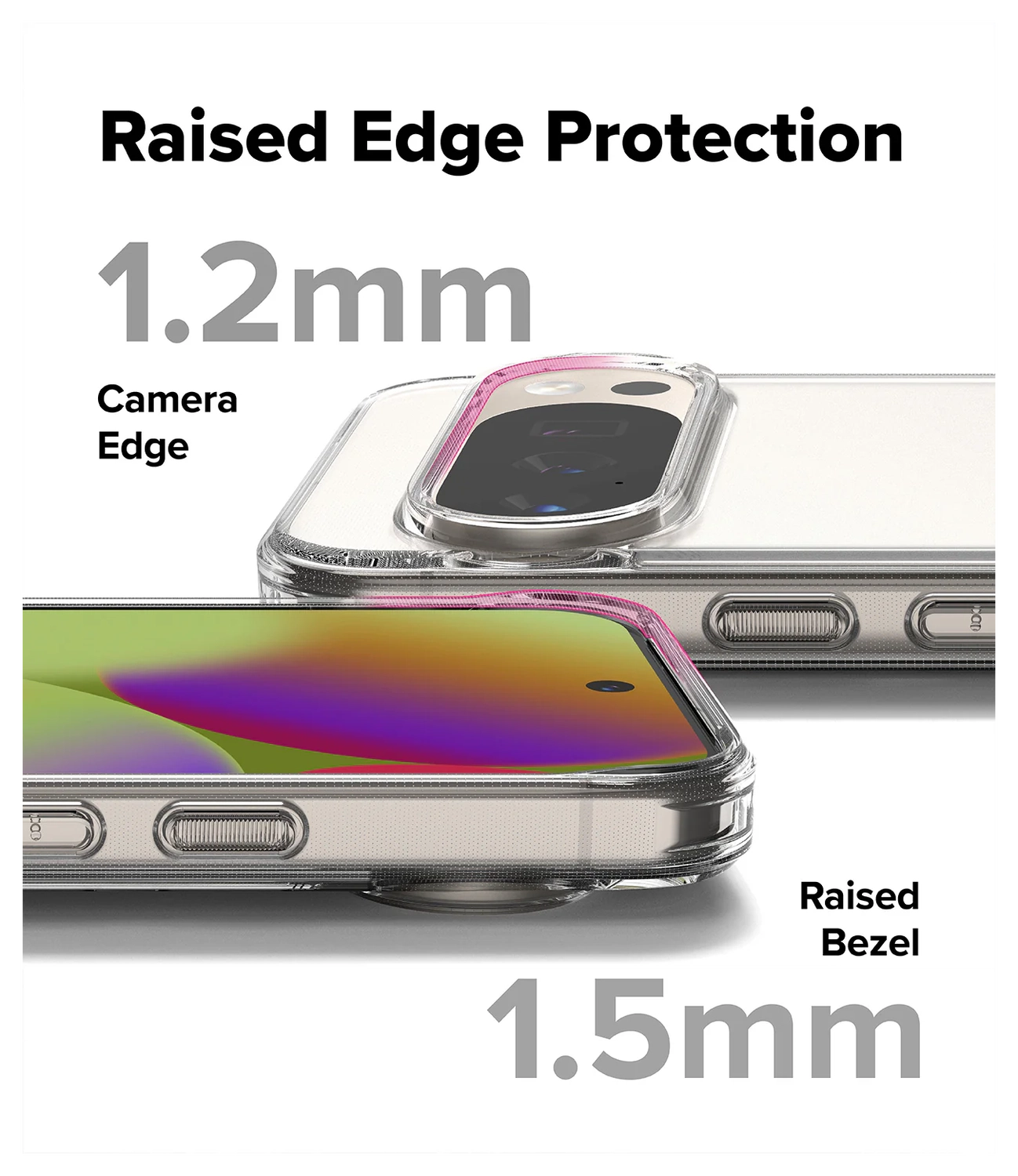Ringke Fusion Google Pixel 10 / 10 Pro Hoesje Back Cover Matte Transparant afbeelding 8