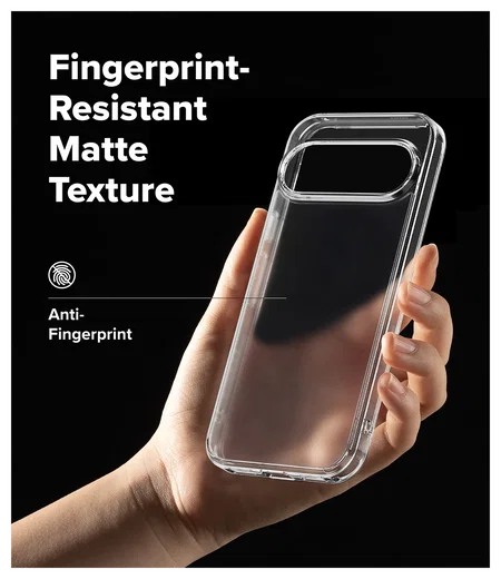 Ringke Fusion Google Pixel 10 / 10 Pro Hoesje Back Cover Matte Transparant afbeelding 7