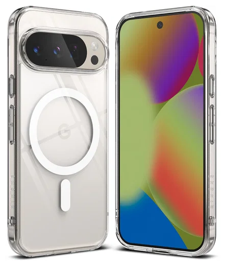 Ringke Fusion Magnetic Google Pixel 10 / 10 Pro Hoesje MagSafe Transparant afbeelding 1