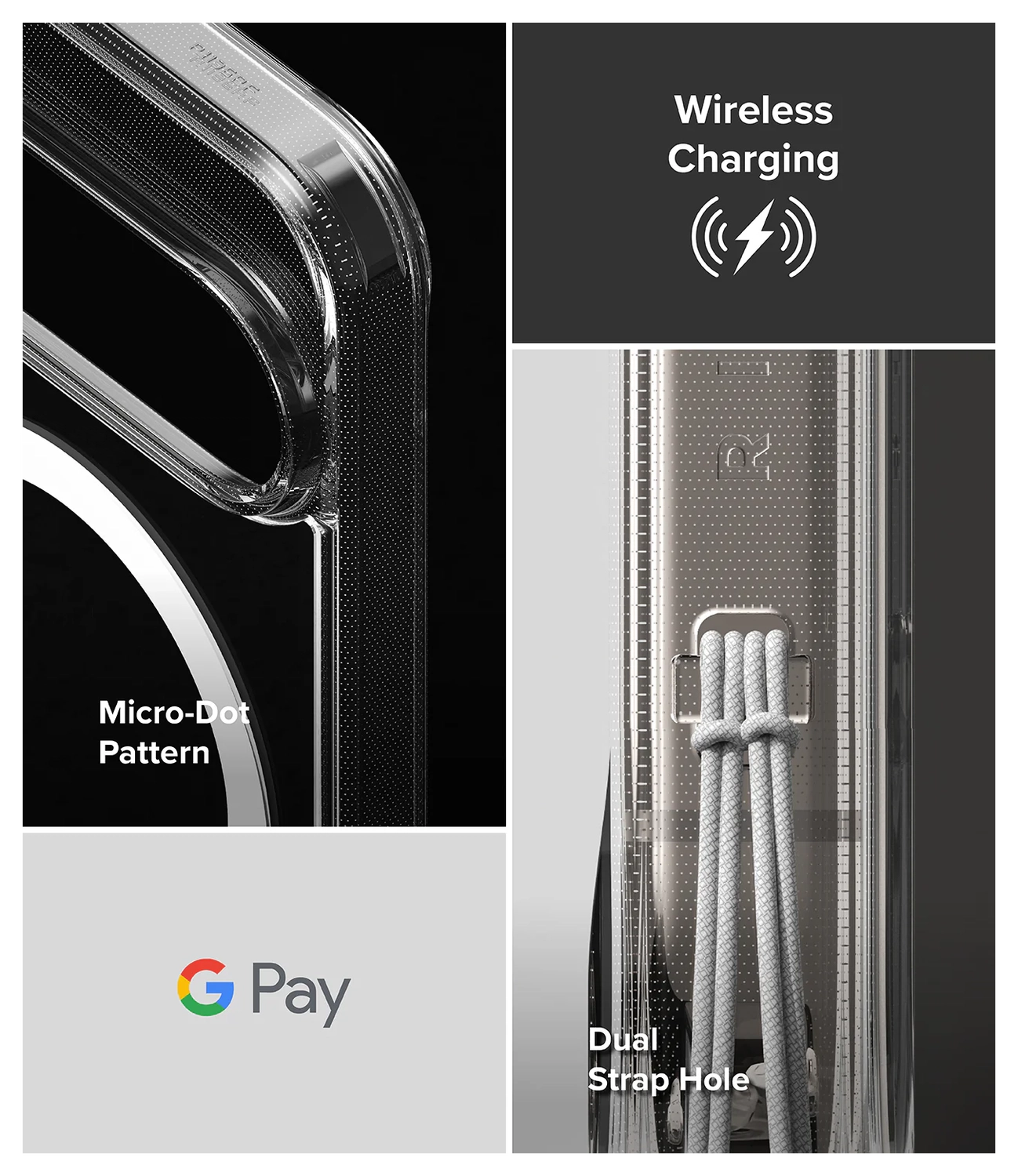 Ringke Fusion Magnetic Google Pixel 10 / 10 Pro Hoesje MagSafe Transparant afbeelding 13
