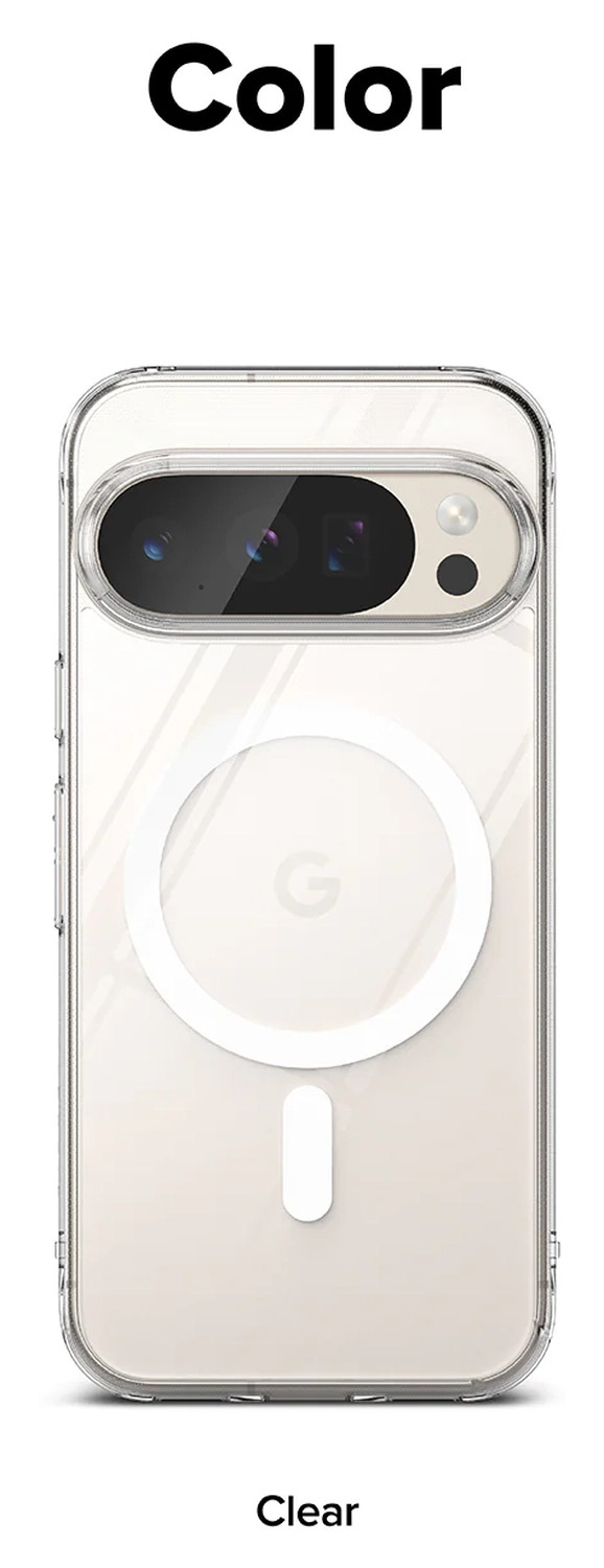 Ringke Fusion Magnetic Google Pixel 10 / 10 Pro Hoesje MagSafe Transparant afbeelding 14