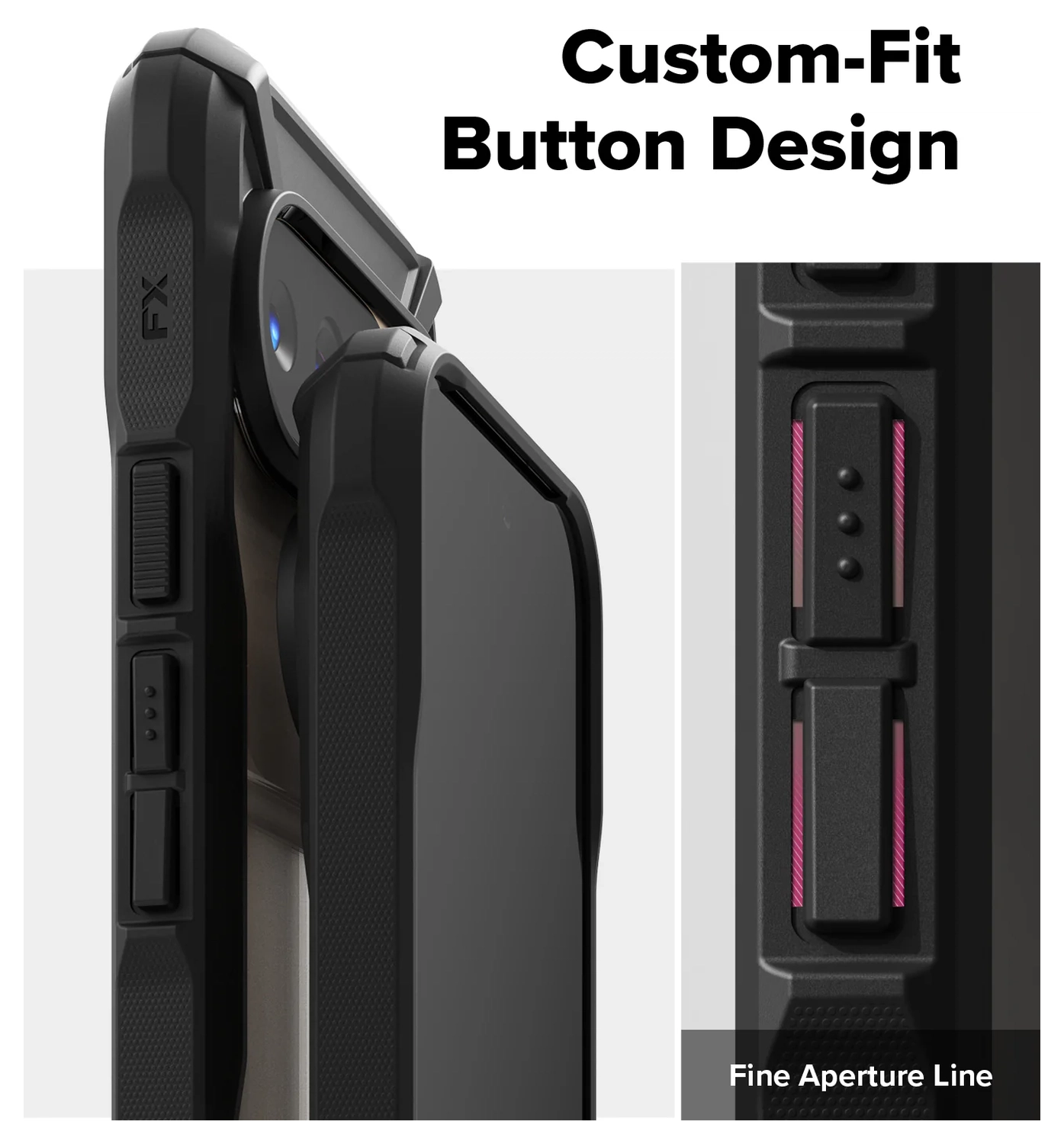 Ringke Fusion X Google Pixel 10 / 10 Pro Hoesje Back Cover Zwart afbeelding 11