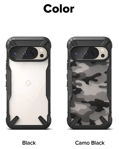 Ringke Fusion X Google Pixel 10 / 10 Pro Hoesje Back Cover Zwart afbeelding 13