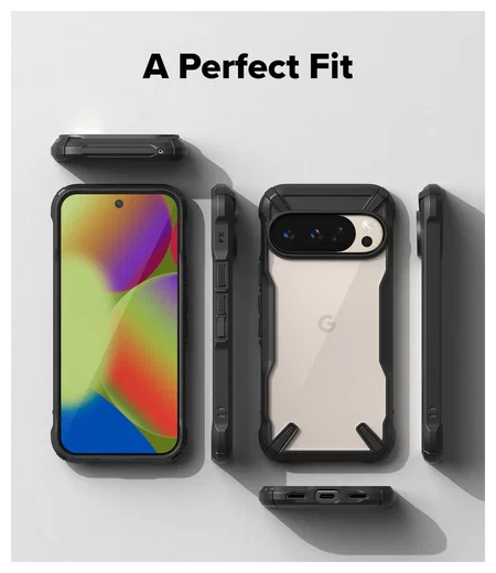 Ringke Fusion X Google Pixel 10 / 10 Pro Hoesje Back Cover Zwart afbeelding 2