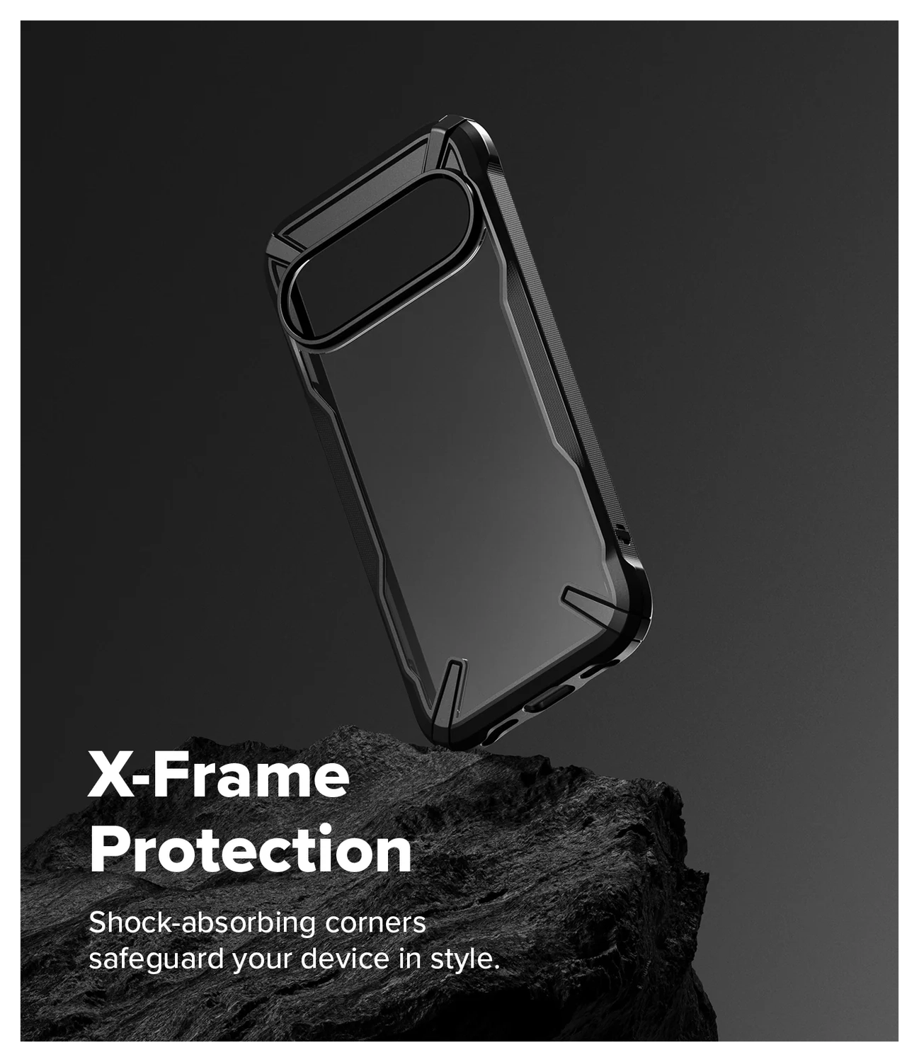 Ringke Fusion X Google Pixel 10 / 10 Pro Hoesje Back Cover Zwart afbeelding 5