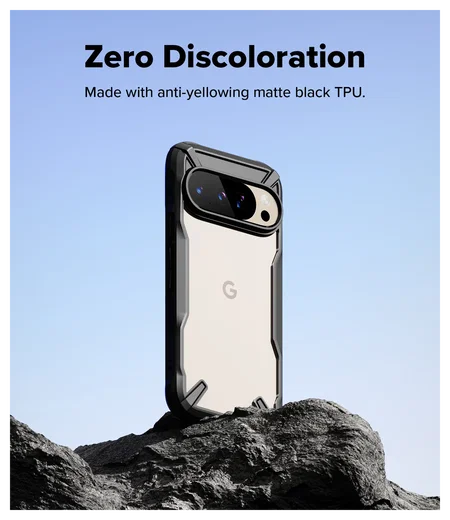 Ringke Fusion X Google Pixel 10 / 10 Pro Hoesje Back Cover Zwart afbeelding 6