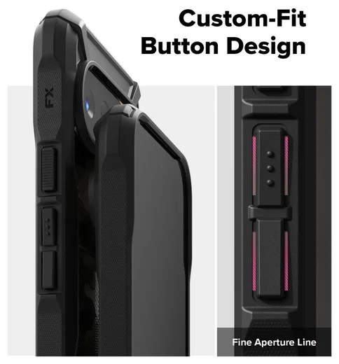 Ringke Fusion X Google Pixel 10 / 10 Pro Hoesje Back Cover Camo Zwart afbeelding 11