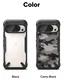 Ringke Fusion X Google Pixel 10 / 10 Pro Hoesje Back Cover Camo Zwart afbeelding 13