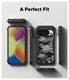 Ringke Fusion X Google Pixel 10 / 10 Pro Hoesje Back Cover Camo Zwart afbeelding 2