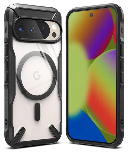 Ringke Fusion X Magnetic Google Pixel 10 / 10 Pro Hoesje MagSafe Zwart afbeelding 1