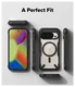 Ringke Fusion X Magnetic Google Pixel 10 / 10 Pro Hoesje MagSafe Zwart afbeelding 2