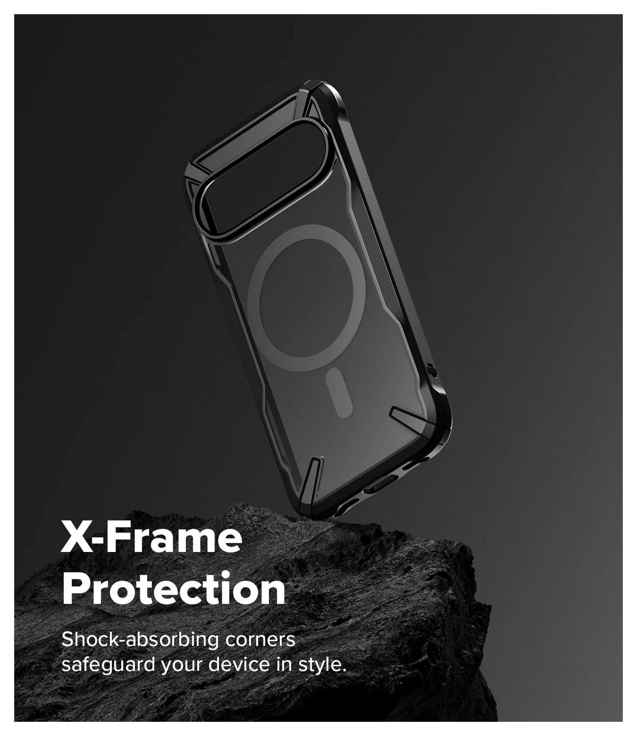 Ringke Fusion X Magnetic Google Pixel 10 / 10 Pro Hoesje MagSafe Zwart afbeelding 6