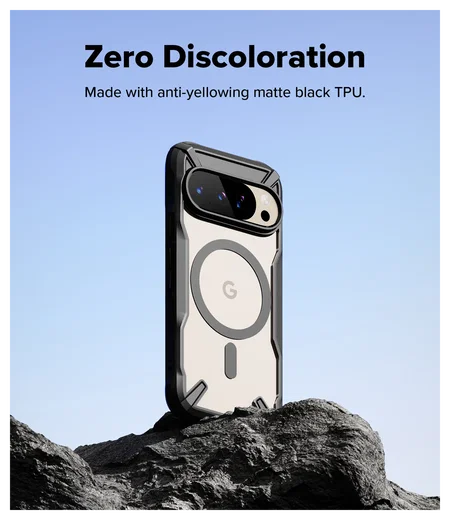 Ringke Fusion X Magnetic Google Pixel 10 / 10 Pro Hoesje MagSafe Zwart afbeelding 7
