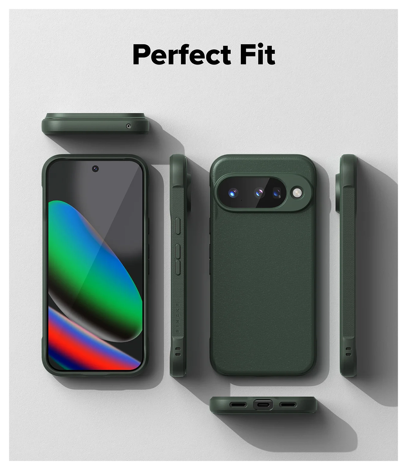 Ringke Onyx Google Pixel 10 Hoesje Flexibel TPU Back Cover Groen afbeelding 2